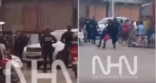 Influenciador que protestava contra inação da prefeitura em relação a alagamentos é agredido por PM