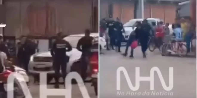 Influenciador que protestava contra inação da prefeitura em relação a alagamentos é agredido por PM