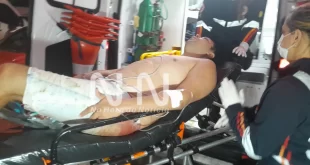 Reage a assalto e acaba ferido com golpes de faca