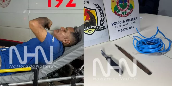 Vai defender patrões e acaba esfaqueado