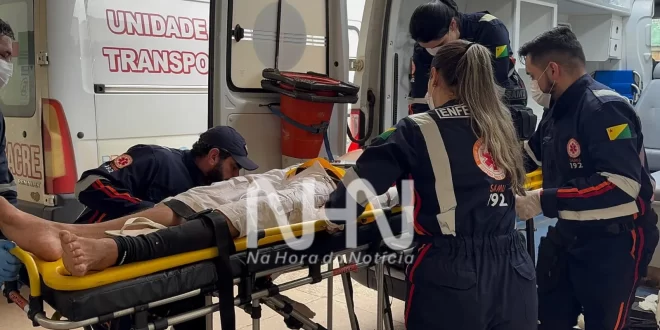 Homem é brutalmente espancado a golpes de ripa