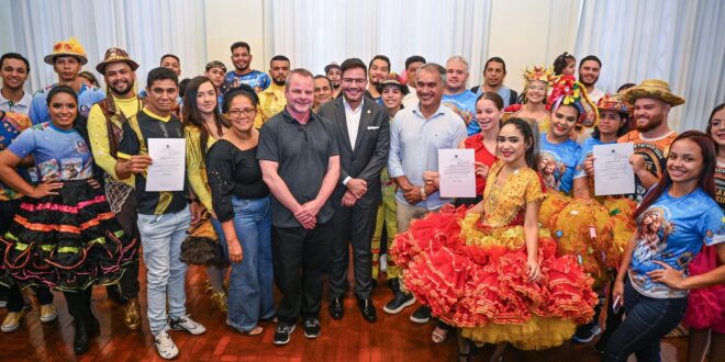 Gladson sanciona leis de Longo reconhecendo quadrilhas juninas como patrimônio cultural do Acre