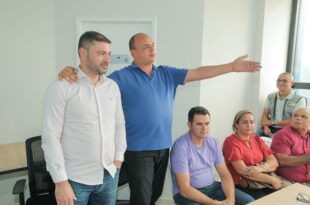 “Gratidão é pouco”, diz prefeito de Mancio Lima ao receber visita de Nicolau Jr
