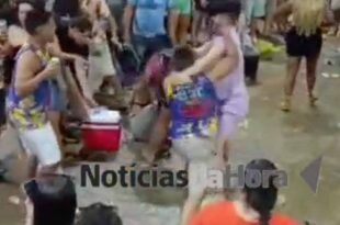 Briga generalizada é registrada no Carnaval de Mâncio Lima