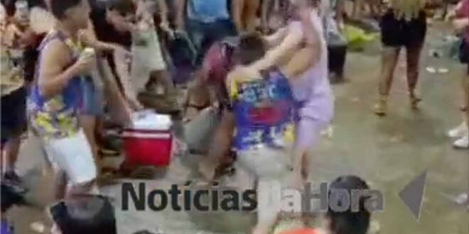 Briga generalizada é registrada no Carnaval de Mâncio Lima
