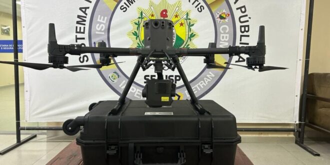 Sejusp reforça policiamento terrestre e com drone em Rio Branco