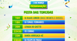 Festa das Torcidas marca a 4ª noite do Carnaval da Família em Rio Branco