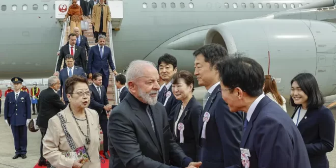 Viagem de Lula ao Japão deve abrir mercado para produtos brasileiros como carne, aviões e combustíveis
