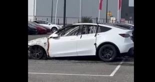 O povo contra Elon Musk: dezenas de carros da Tesla são incendiados na França