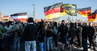 Manifestação neonazista em Berlim é impedida pela população