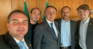Família Bolsonaro movimentou mais de um milhão nos EUA após derrota nas eleições