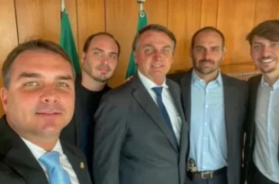 Família Bolsonaro movimentou mais de um milhão nos EUA após derrota nas eleições