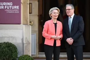 Ursula Von der Leyen diz que é preciso rearmar a Europa urgentemente