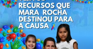 No Mês de Conscientização do Autismo, Mara Rocha mostra o que fez pela causa