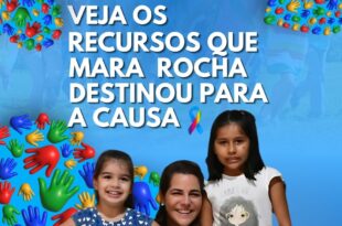No Mês de Conscientização do Autismo, Mara Rocha mostra o que fez pela causa