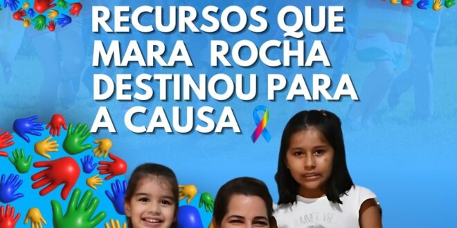 No Mês de Conscientização do Autismo, Mara Rocha mostra o que fez pela causa