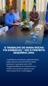 Regularização Fundiária no Bairro Aeroporto Velho beneficia 248 famílias. Essa conquista tem nome: Mara Rocha 3 Regularização Fundiária no Bairro Aeroporto Velho beneficia 248 famílias. Essa conquista tem nome: Mara Rocha