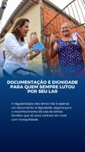 Regularização Fundiária no Bairro Aeroporto Velho beneficia 248 famílias. Essa conquista tem nome: Mara Rocha 4 Regularização Fundiária no Bairro Aeroporto Velho beneficia 248 famílias. Essa conquista tem nome: Mara Rocha