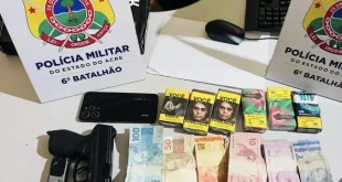 Detido em flagrante: garoto de 13 anos integrava quadrilha que assaltou supermercado