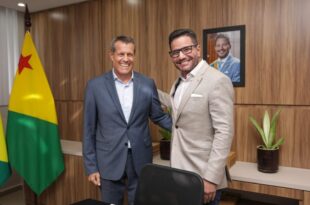 Parceria estratégica: Governador Gladson Camelí recebe embaixador da Suíça