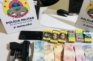 Detido em flagrante: garoto de 13 anos integrava quadrilha que assaltou supermercado