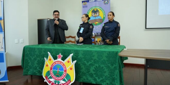 Polícia Militar inicia atividades de prevenção nas escolas; iniciativa envolve pais, alunos e professores