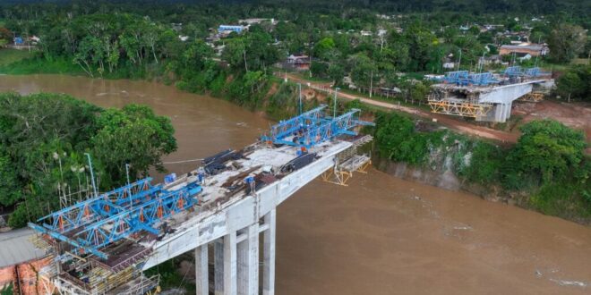 Ponte da Sibéria tem inauguração prevista para o mês de setembro