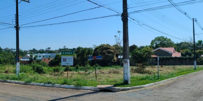Terreno localizado na Chácara Ipê será leiloado em 21 de maio. Saiba detalhes