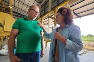 Edvaldo comemora início de testes dos equipamentos do Complexo Industrial do Café: “ fruto de uma grande parceria do governo Lula, via ABDI, conduzida pela Perpétua, e a Coopercafé"