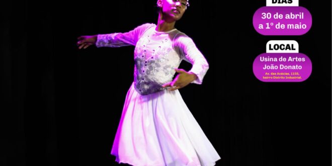 VIII Fórum da Dança do Acre e VII Ato Mostra de Dança 2025 começam hoje na Usina de Arte João Donato