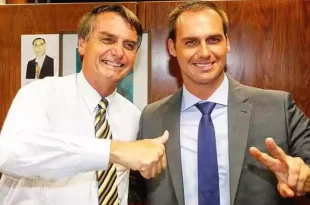 Patriotas, só que não: Jair e Eduardo são contra defender o Brasil dos ataques tarifários de Trump
