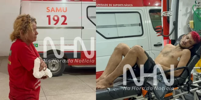 Mãe e filho acusados de furtar drogas de traficante são esfaqueados