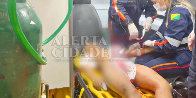 Garoto de 14 anos vítima de tentativa de execução está em estado grave no PS