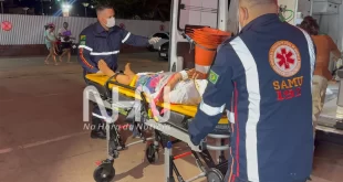 Criança de 9 anos é atropelada por moto, e motociclista foge sem prestar socorro