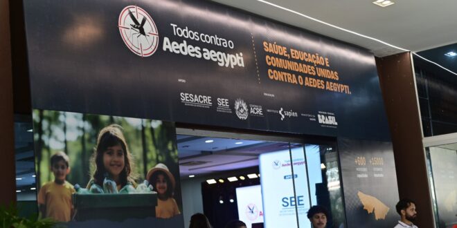 Projeto capacita alunos e professores no combate ao Aedes Aegypti no Acre