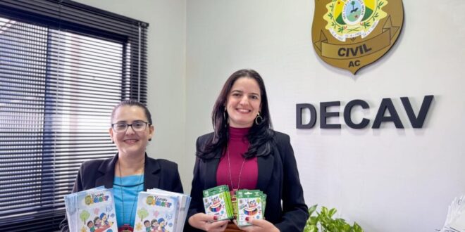 Polícia Civil do Acre intensifica combate à violência infantil