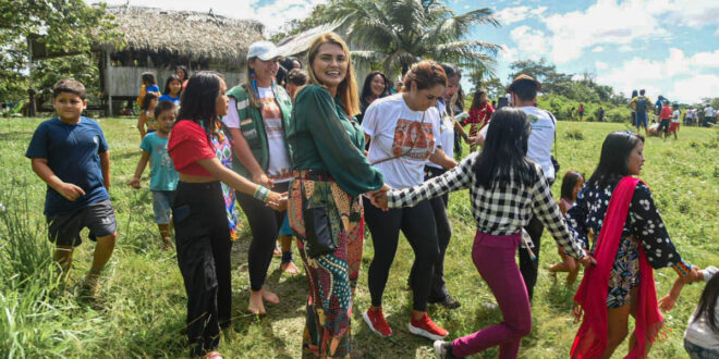 Povo Huni Kuin do Rio Humaitá é atendido no Projeto Cidadão do TJAC