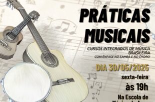 Projeto de capacitação em música brasileira encerra atividades com apresentação cultural na Escola de Música do Acre