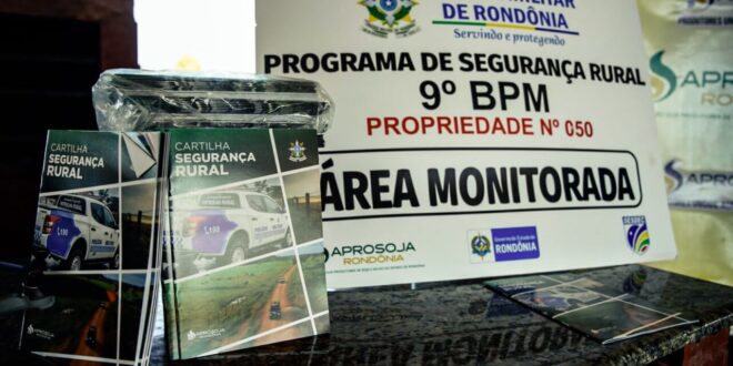 PM de Rondônia inaugura ‘Programa de Segurança Rural’ apoiado por associação de latifundiários bolsonaristas