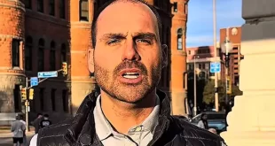 Conivência da Câmara: nos EUA Eduardo Bolsonaro usa verba de gabinete