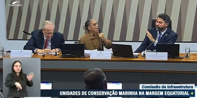 Pior Congresso da história: bolsonarista Marcos Rogério desrespeita ministra Marina Silva
