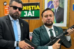 Parlamentares armados no Congresso: a gangsterização da política