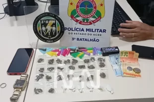 Menina de 14 anos é apreendida por tráfico de drogas