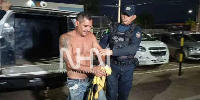 Foragido da Justiça toca o terror efetuando disparos em via pública e é preso