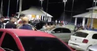 Policial penal dispara tiros para o alto durante confusão e causa pânico
