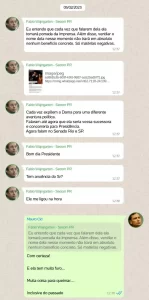 Muy amigos: pelas costas Mauro Cid e Fabio Wajngarten fazem chacota de Michelle Bolsonaro 4 Muy amigos: pelas costas Mauro Cid e Fabio Wajngarten fazem chacota de Michelle Bolsonaro
