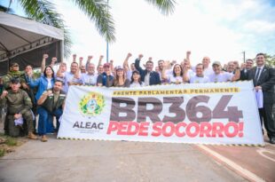 ‘Estamos unidos por uma solução definitiva para a BR-364’, diz governador Gladson Camelí