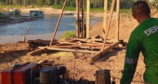 Governo inicia construção da passarela sobre o Rio Amônia
