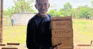 Produtores da Comunidade Bela Água recebem caixas de abelhas sem ferrão