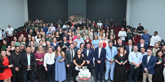 Governador prestigia celebração dos 15 anos do Instituto Federal do Acre